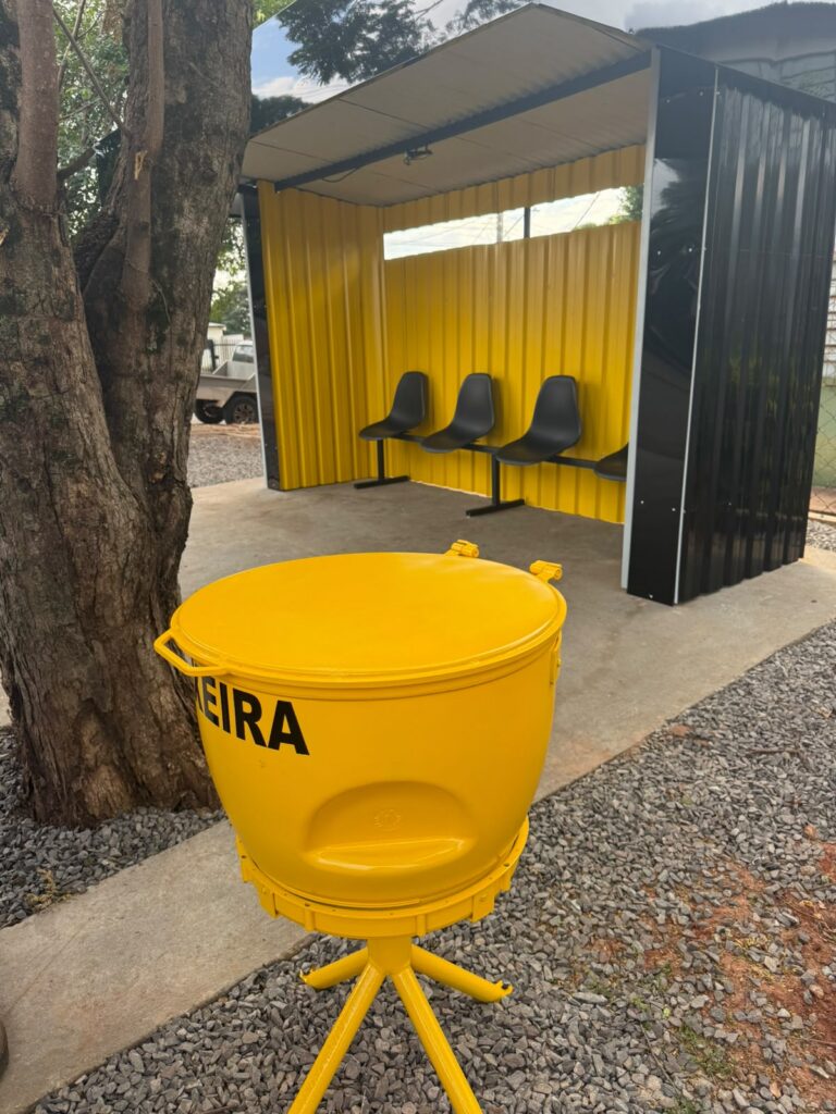 Vereador Luiz Rogério Moacir Realiza Readequação de Ponto de Ônibus com Recursos Próprios